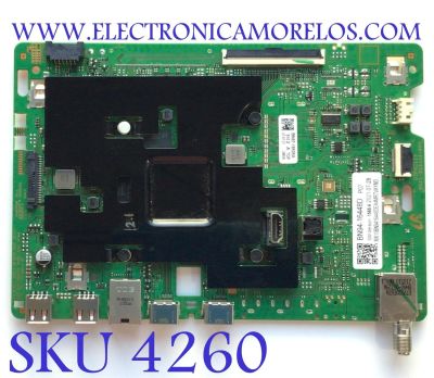 MAIN PARA SMART TV SAMSUNG 4K / NUMERO DE PARTE BN94-16448D / BN41-02844A / BN9416448D / 16448D / BN97-18505A / DZFH2123 / DISPLAY BN96-52422A / BN9652422A / MODELO UN55AU8000BXZA FF12